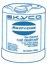 The chemical rust destroyer